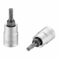 Teng Tools 3mm 1/4 Inch Drive Metric Hex Chrome Vanadium Socket M141503-C